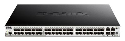 D-Link DGS-1510-52XMP 52-Port Gigabit Stackable POE Smart Managed Switch including 4x 10G SFP+