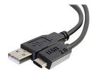 M/M - USB kabel - USB-C (M) do USB (M) - USB 2.0 - 3.66 m - lisovaný - černá