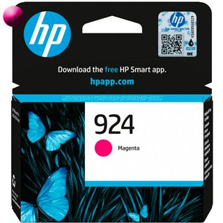 HP 924, Cartridge, purpurová (magenta) (4K0U4NE)