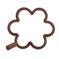 Forma na pečení lívanců/volských ok ORION Květ 11cm Brown