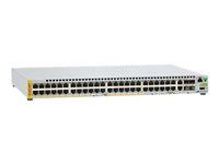 Přepínač - L3 - řízený - 48 x 10/100 + 2 x kombinace SFP - desktop, Lze montovat do rozvaděče, pro připevnění na zeď