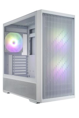 FSP M330-WA/Midi Tower/Transpar./Bílá
