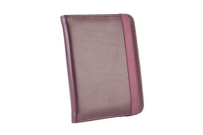 C-TECH PROTECT pouzdro z pravé kůže pro 6" zařízení, RLC-02, bordó (Onyx Boox Go 6 a Poke 5)