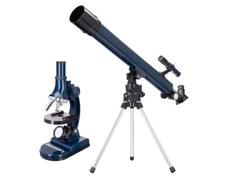 (CZ) Sada Levenhuk Discovery Scope 2 se vzdělávací publikací
