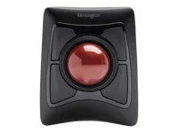 Kulový ovládač - pravák a levák - optický - 4 tlačítka - bezdrátový - 2.4 GHz, Bluetooth 5.0 LE - Bluetooth USB adaptér - černá