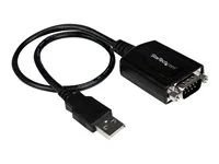 USB Serial Adapter - Sériový adaptér - USB - RS-232 - černá