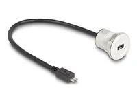 USB 2.0 Micro-B built-in female with cab