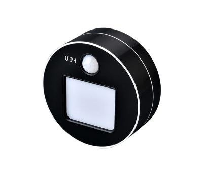 Zásuvkový modul Viking A20B, černá/LED světlo 3W/Pohybový senzor/230V,16A,50Hz
