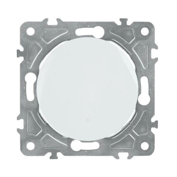 Spínač ELECTROMALT OVAL OVA1006W bílý