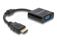 Adapter HDMI male to VGA female black