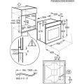 ELECTROLUX Vestavná trouba EOD3H40BX