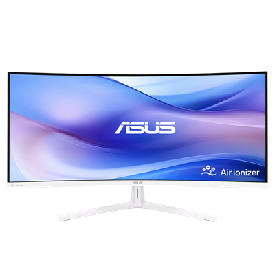 ASUS/VU34WCIP-W/34"/VA/wQHD/100Hz/1ms/Bílá/3R
