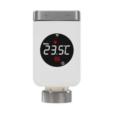 Chytrá termostatická hlavice MOES ZTRV-801 Tuya ZigBee