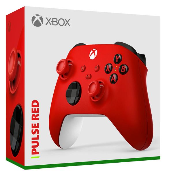 XBOX Bezdrátový Gamepad, Pulse Red