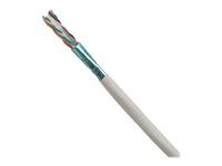 Kabel horizontální - 305 m - 6.2 mm - UTP - CAT 6a - IEEE 802.3af/IEEE 802.3at/IEEE 802.3bt - CMR - vnitřní, pevný - bílá