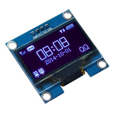 Displej OLED 0,96", 128x64 bodů, IIC/I2C, 4 piny, modrý