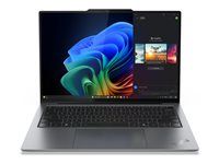 Aura Edition - Copilot+ PC - provedění závěsu 180 stupňů - Intel Core Ultra 7 - 258V / až 4.8 GHz - Evo - Win 11 Pro - Intel Arc Graphics 140V - 32 GB RAM - 1 TB SSD TCG Opal Encryption 2, NVMe - 14" OLED dotykový displej 2880 x 1800 (2.8K) @ 120 Hz - Wi-Fi 7, Bluetooth - šedá, FIFA - kbd: česká/slovenská - s Lenovo Premier Support 3 roky, kompenzace CO2 0,5 tuny (2. generace)