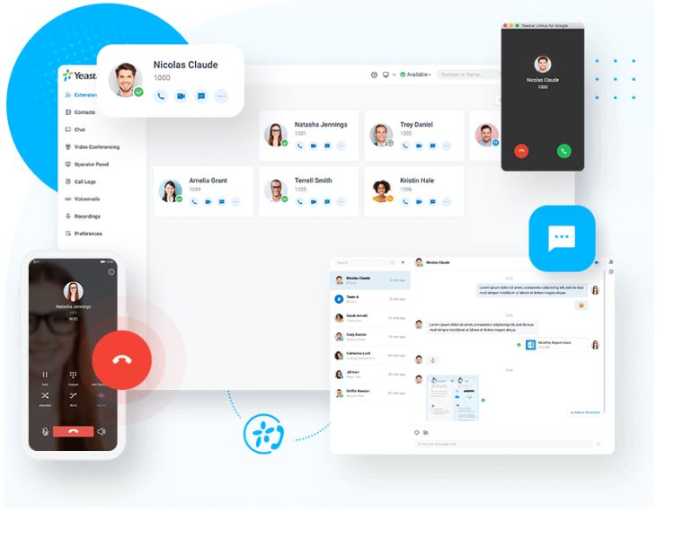 Yeastar SP licence k P550 - služby vzdáleného přístupu a instant messaging – roční předplatné