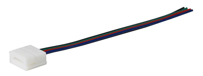 Konektor nepájivý s vodičem pro RGB LED pásky o šířce 10mm 5050 IP65