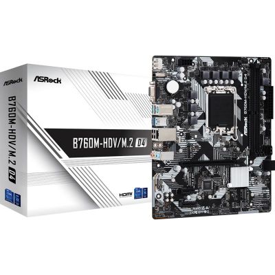 ASROCK Základní deska B760M-HDV/M.2 D4