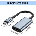 MEGATECH Prevodník USB-C/HDMI, 4K@30Hz