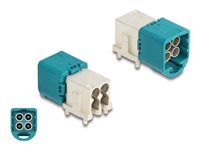 Mini FAKRA Z Stecker quad nach unten gew