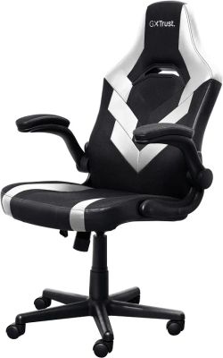 Trust GXT703W riye gaming chair white