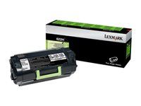 Vysoká výtěžnost - černá - originální - kazeta s barvivem LCCP, LRP - pro Lexmark MX710, MX711, MX810, MX811, MX812