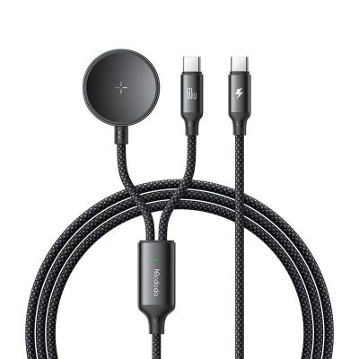 Kabel MCDODO CA-4210 USB-C 1,2m Black + nabíječka na Samsung Watch
