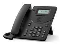 Cisco Desk Phone 9811 - Telefon VoIP s identifikací volajícího/cekajícím hovorem - SIP, SDP, RTCP, RTP, SRTP - 2 linky - uhlíková cern