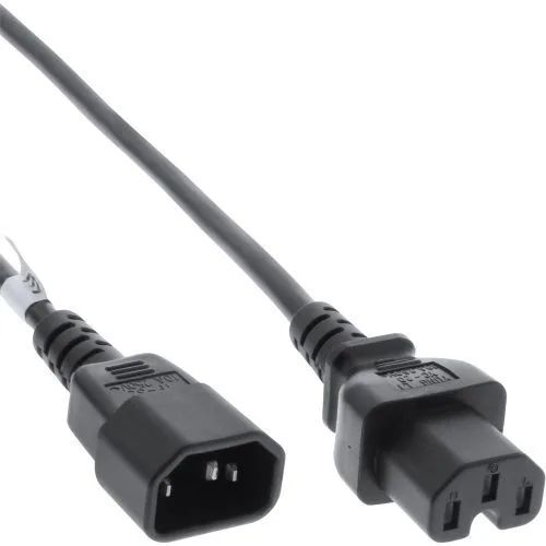 INLINE Síťový prodlužovací kabel C14-C15 2m