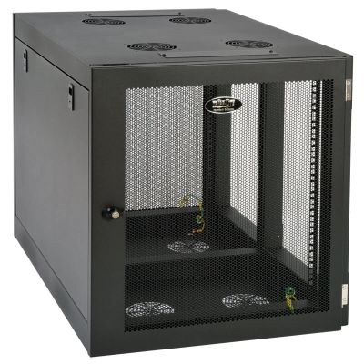 Skříň SmartRack 12U, Š=920mm, Hl=630mm, hloubka pro servery, montáž na stěnu