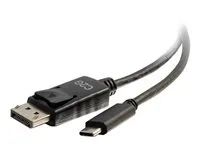4K 30Hz - Externí video adaptér - USB-C - DisplayPort - černá