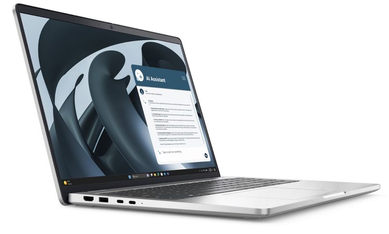Dell Pro 16 Plus/PB16255/R5PRO-230/16"/WUXGA/16GB/512GB/AMD int/W11P/Silver/3R NBD