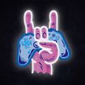 MANTA GAMEPAD, LED Neon plexi dekorace