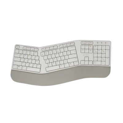 SBOX WK-905-US ERGO, Bezdrátová klávesnice, bílá