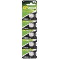 GP Baterie LITHIUM knoflíkové CR2025 5ks 3V 150MAH