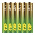 Baterie AAA (R03) alkalická GP Ultra 6ks