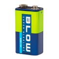 Baterie 9V (6LR61) alkalická BLOW Super Alkaline 10 ks/balení