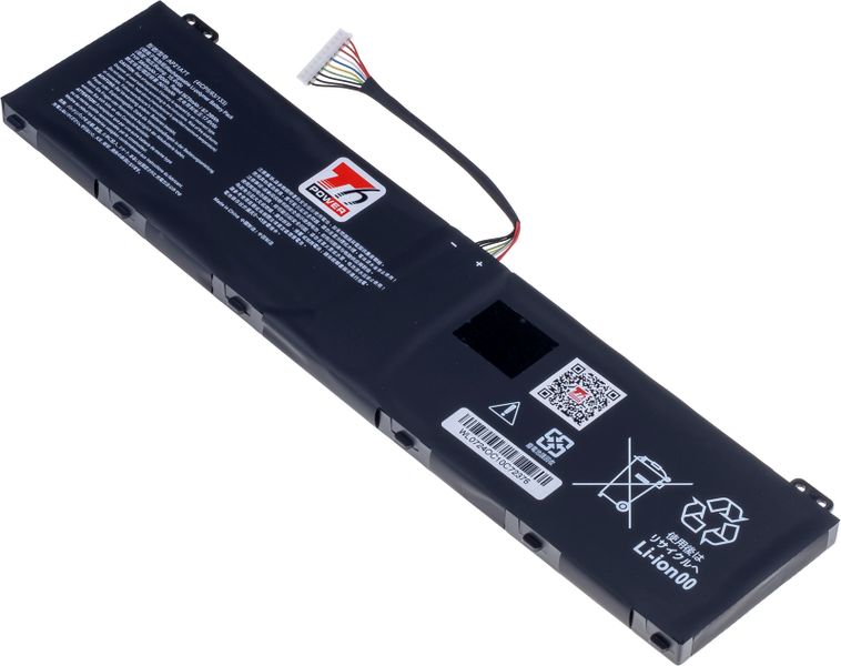 Baterie T6 Power pro Acer Nitro 5 AN517-55, Predator PH315-55, 5845mAh, 90Wh, 4cell, Li-pol