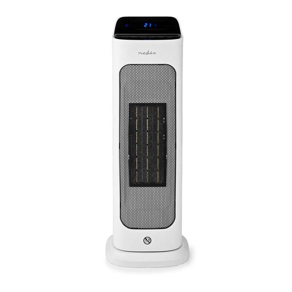 Smart teplovzdušný ventilátor NEDIS HTFA20WTW keramický WiFi Tuya