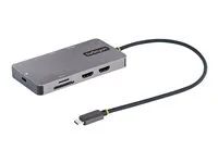 USB C Laptop Docking Station - Dokovací stanice - USB-C / Thunderbolt 3 / Thunderbolt 4 - 2 x HDMI - 1GbE