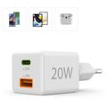 HAMA Rychlonabíječka, USB-C/A PD/QC 20W