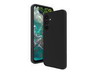 Zadní kryt pro mobilní telefon - plast, silikon, recyklovatelný plast - noční čerň - pro Samsung Galaxy A16, A16 5G
