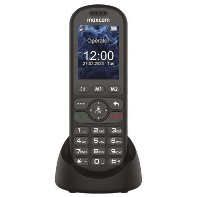 MAXCOM Telefon COMFORT MM39D SE, černý