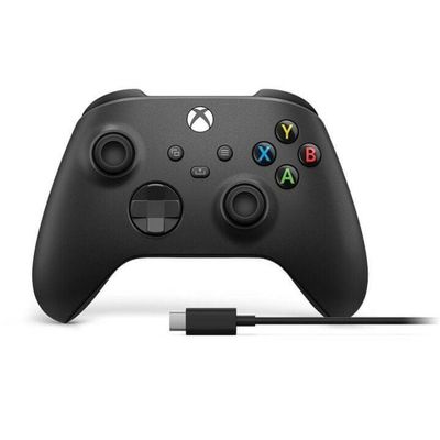 XBOX Bezdrátový Gamepad, Black + USB-C Cable