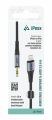 Adaptér iPEAX 90010138 Lightning / JACK 3,5mm (pro poslech hudby) Black