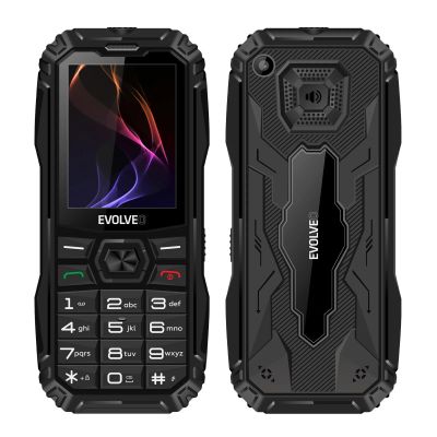 EVOLVEO MaxPhone A1, tlačítkový Dual SIM telefon, černý