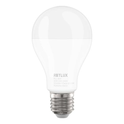 Žárovka LED E27 20W A67 bílá přírodní RETLUX RLL 464
