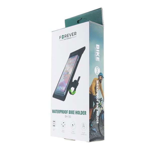 Pouzdro na telefon na kolo FOREVER BH-130 Černá